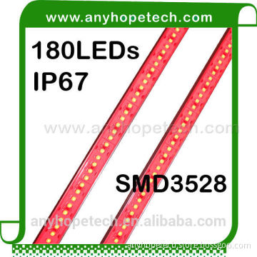 Hot promotion IP67 DC24V 180LEDs waterproof super flux led light bar with CE RoHS approval